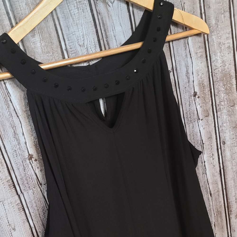 2 For $10 Torrid Black Beaded Blouse 2 2X